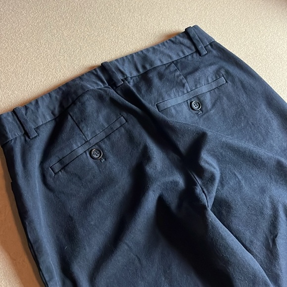 THEORY Women’s Black Trousers Max 2 Bi Stretch - Size 2 - Picture 13 of 13